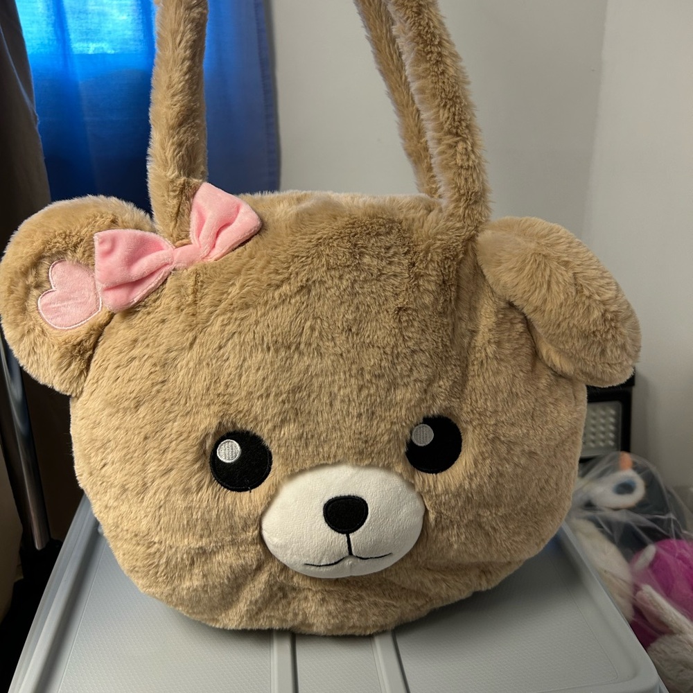 teddy bear purse